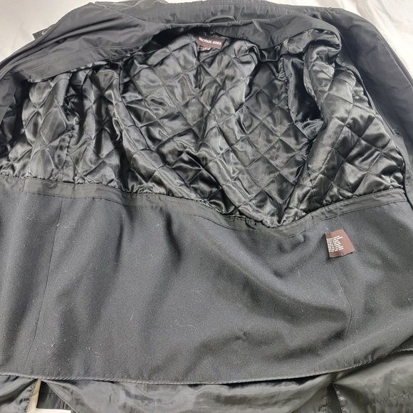 Michael Kors Mens Medium Black Coat Jacket Casual Outdoors Walking - Picture 3 of 16